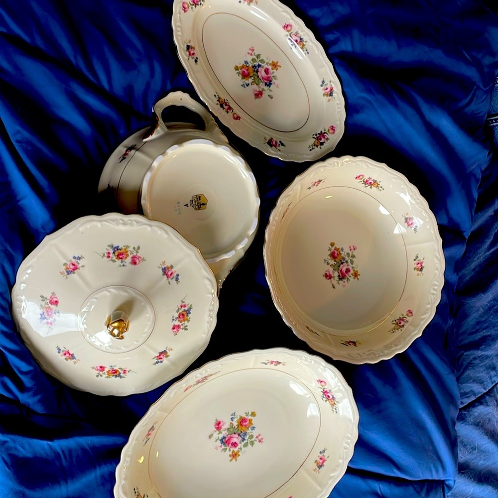 Lohengrin Eschenbach 4 piece serving set